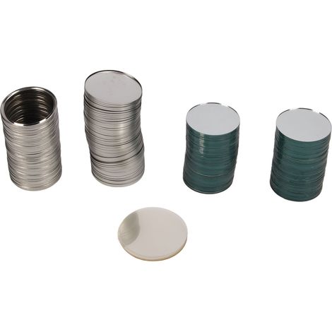 Packung mit 100 leeren 75-mm-Kompaktspiegeln, DIY-Make-up-Sets, Bastelzubehör, personalisierte Werbegeschenke (1/5)