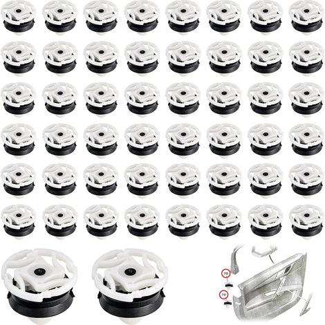 50 Pièces Clips Fixation pour Garniture, 7703077476 (1/5)