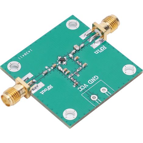 Amplificateur Faible Bruit 2.4 GHz LNA, module récepteur à gain élevé, faible figure de bruit, pour antenne RF et applications sans fil, qualité professionnelle (1/5)