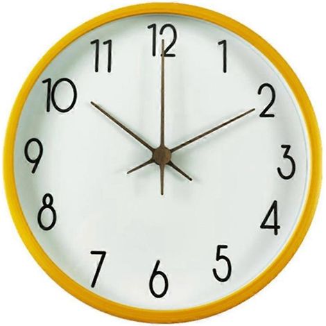 12-Zoll-Wanduhr, geräuschlos, gut lesbar, für Zuhause, Büro oder Schule