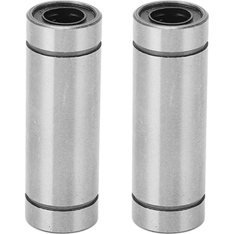 2 cuscinetti lineari a sfere, cuscinetti lineari a sfere lunghi LM12LUU, diametro interno 12 mm (1/5)