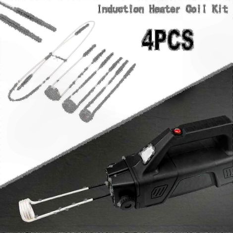 Bobine de chauffage par induction - conception en cuivre pour une solution de transfert de chaleur rapide et efficace. (1/5)