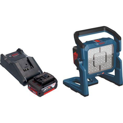 Bosch GLI 18V-5000 Akku Bauleuchte 18 V 5000 lm + 1x Akku 5,0 Ah + Ladegerät (1/5)