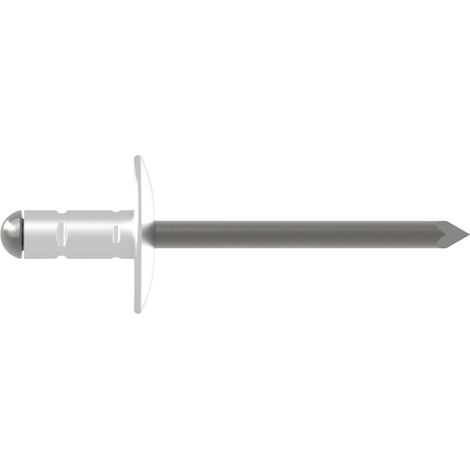 Gesipa PolyGrip Mehrbereichsschaft-Blindniete Stahl/St. verzinkt K 16 4,8 x 15 S 250 Stk (1/5)