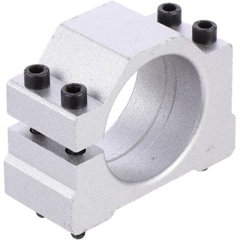 Spindelmotorhalterung für CNC-Graviermaschinen, rutschfeste und stoßfeste Aluminiumklemme, präzise Befestigung für Gravierwerkzeuge