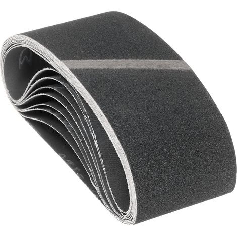 8 Pack Bandes Abrasives 3 x 21 Pouces 120 Grain Ceinture Abrasive (1/5)