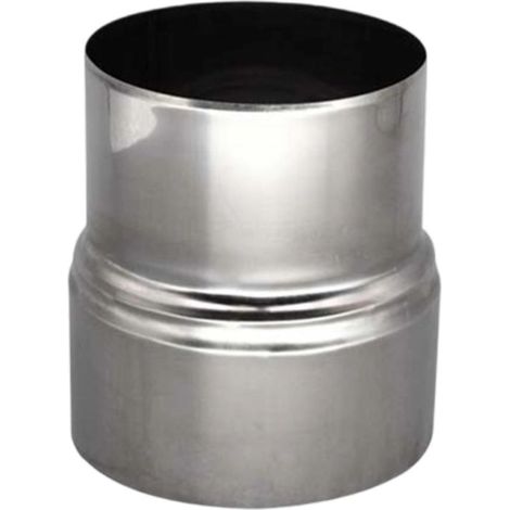 Abgasrohr – Edelstahl 304 – Reduzierstück 80 mm auf 75 mm – Für Heizsysteme Typ B – 1 Stück (1/5)