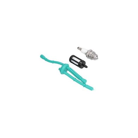 Kit de tuyau de carburant, tuyau de carburant sûr pour débroussailleuse avec matériau en caoutchouc de haute qualité pour tondeuse à gazon débroussailleuse pour la plupart des gens (1/5)