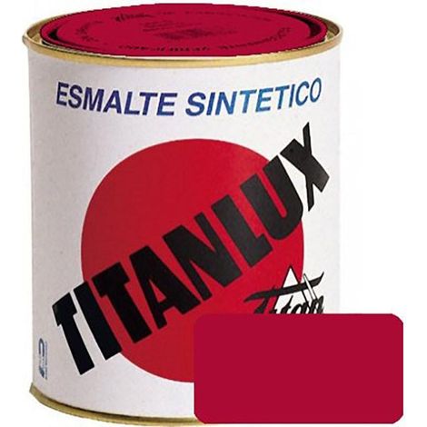 -CAHERSA- PINTURA TITANLUX ROJO VIVO 375 ML TITAN