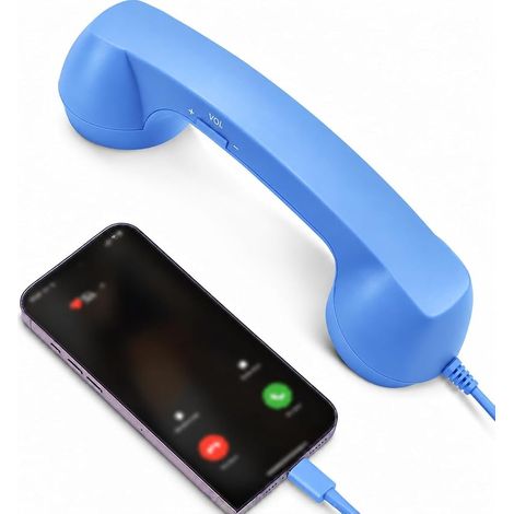 Téléphone rétro se connecte au téléphone portable, combiné de téléphone (1/5)