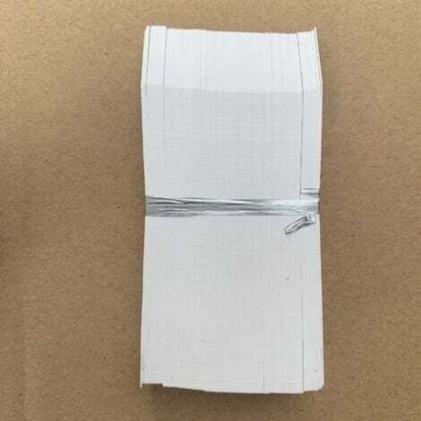 100 weiße Kunststoff-Pflanzenetiketten für Gartenpflanzen, 2 x 10 cm große Sämlingsetiketten