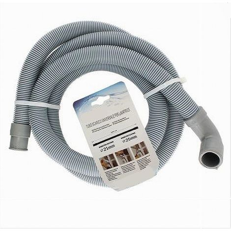 Cleafe - Tubo Di Scarico Universale Per Lavatrice Lavastoviglie Da 300 Cm Corrugato 59056 - (1/3)