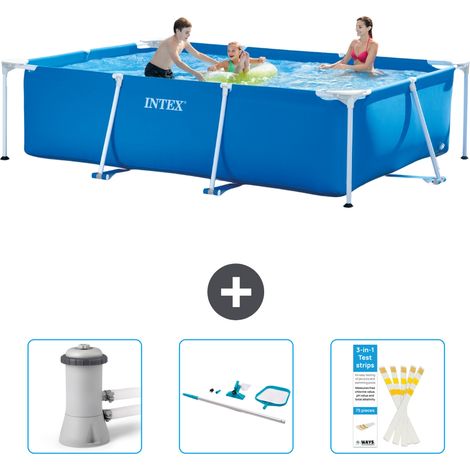Rechteckiger Frame Pool - 300x200x75 cm - 4-teilig SCB82 (1/4)