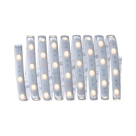 Paulmann 0 79883 LED MaxLED 250 2,5m RGBW IP44 Protect Cover incl. 1 Striscia da 16 Watt Strip Fascia Luminosa 3000 K 17 W, Argento (1/4)