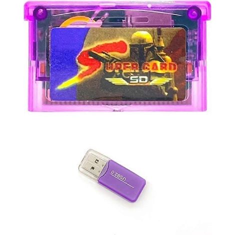 Adaptateur de carte micro-SD Supercard pour SP GBM NDSL, A-- (1/5)