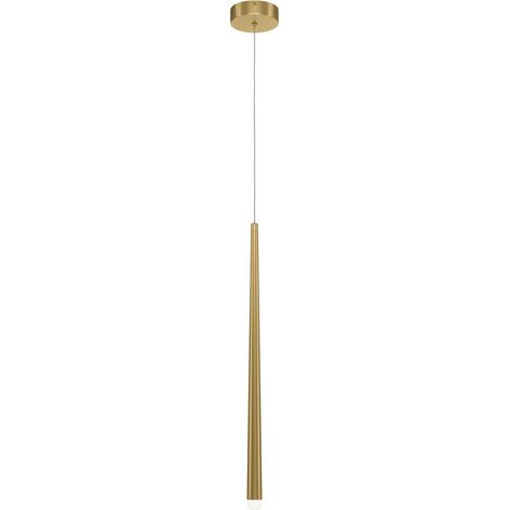 Maytoni Cascade Plafonnier moderne et fin en laiton, 700 lm, 1 LED