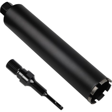 Couronne Diamant ø72mm avec Adaptateur SDS PLUS, L 420mm, Forage à Humide, Carotteuse pour le Carottage Dans le Béton, la Maçonnerie et la Pierre (1/5)