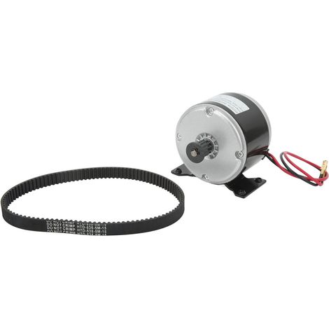 Moteur électrique brossé 2750 tr/min haute vitesse 24V 300W avec poulie à courroie 535 pour trottinette électrique et vélo (1/5)