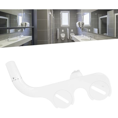 3/8 Slim Bidet – Hygienisches Installationsset mit Doppeldüse – Nicht-elektrischer Aufsatz für die Intimhygiene, weißes ABS (1/5)