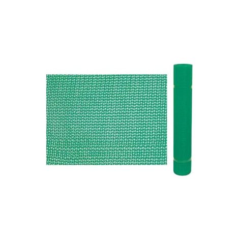 RETE PER PONTEGGI VERDE IN PLASTICA CON ASOLE mt.1,80h. in rotoli da mt.25 (mq.45) TREX