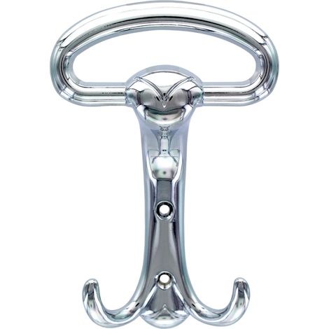 10 pz appendiabiti WP99 zama cromo lucido attaccapanni 74x147 mm