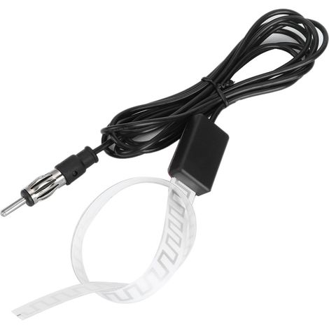 Antenne radio AM FM invisible pour voiture, montage interne véhicule, récepteur caché, extension auto, compatible autoradio, installation discrète. (1/3)
