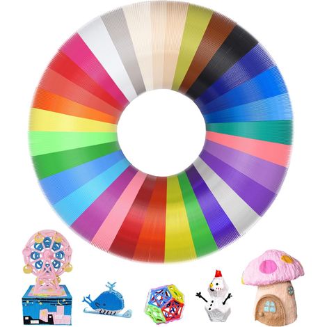 3D Stift Filament PLA, je 5M 3D Pen PLA Filament 1.75mm PLA Filament (1/5)