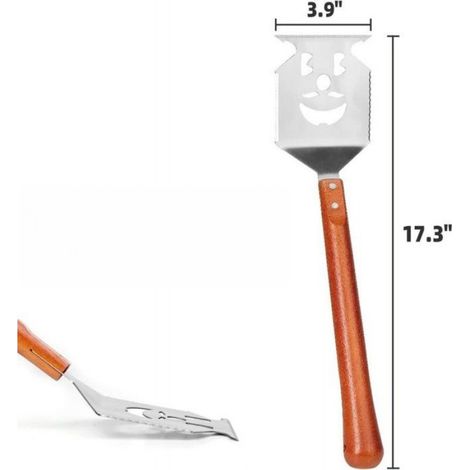 Spatule de gril pour gril, outil de gril 7 en 1 pour gril, 43 cm (1/5)
