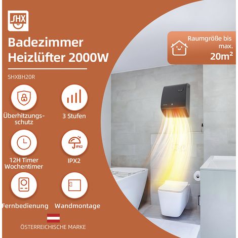 FRANKEL kaiserkraft, Radiateur soufflant pour salle de bain, (1/5)