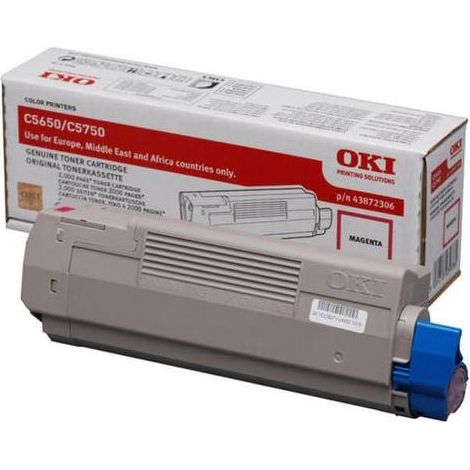 OKI 43872306 Cartouche de toner 1 pièce(s) Original Magenta