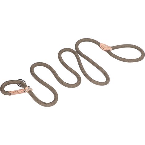Sicherheitsleine mit Bruchsicherung, komfortabler Griff, Nylon, für kleine und mittelgroße Hunde, Khaki, Größe S, 1,5 m x 0,8 cm (1/5)