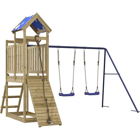 Maison Exclusive - Set da Gioco da Esterno in Legno di Pino Impregnato