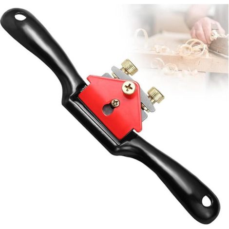 Rouge spokeshave réglable pour le travail du bois, rabot manuel