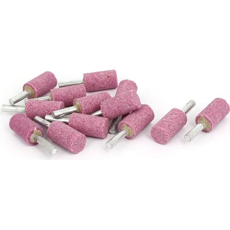 6mm Tige 16mmx30mm mandrin monté culasse 12pcs rose pointe meulage (1/2)
