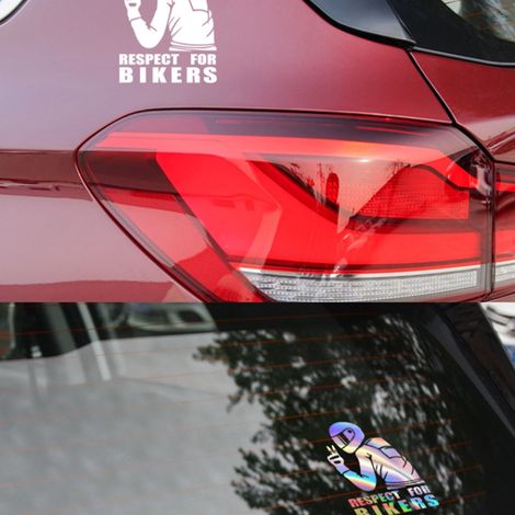 Autocollant Réfléchissant pour Vélo - Décoration Voiture Mode - Autocollant Sécurité Cycliste