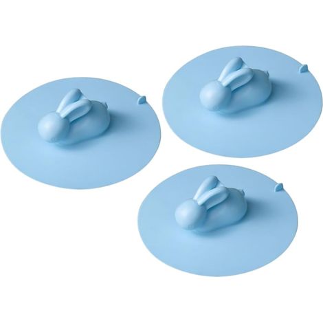 3 Pièces Bouchon Baignoire Bouchon D'évier Créatif Accessoires De Cuisine D'évier en Silicone De Baignoire pour Salle De Bain Arrêt De l'eau