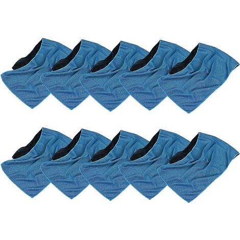 Serviette de sport bleu clair à séchage rapide, idéale pour la salle de sport, les voyages, le yoga, le camping, la course à pied et les activités sportives en extérieur. (1/5)