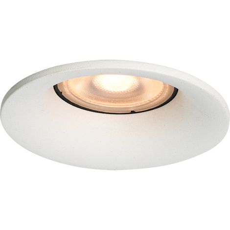 Spot encastré rond Ø7,5cm blanc GU10 10W Barto Italux (1/2)
