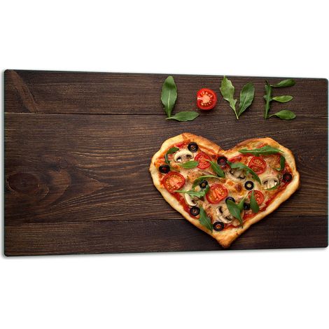 Glasplatte zum Schneiden von Pizza (52 x 30 cm) (1/5)