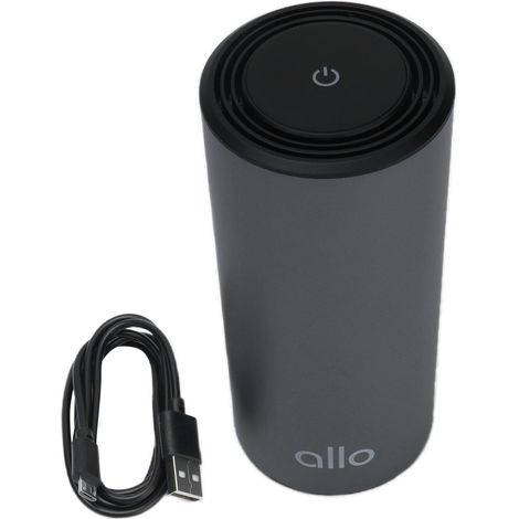 Purificateur d'air USB pour voiture et bureau, ioniseur portable pour maison, hôtel et bureau, nettoyeur d'air compact. (1/5)