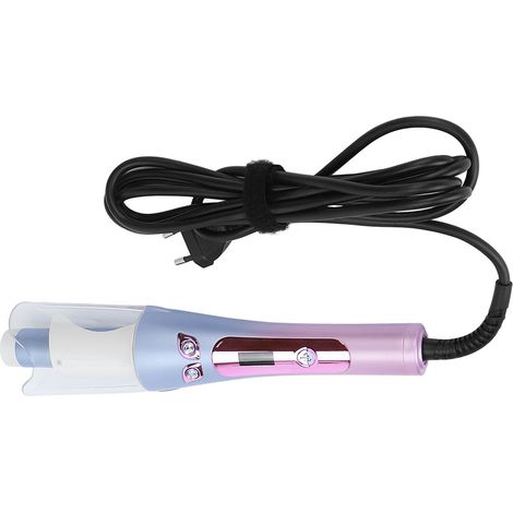 Fer à friser portable à dégradé de couleurs intelligent pour cheveux secs et humides, double usage automatique (1/5)