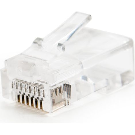Connecteur Rj45 pour Utp Cat5e (100 pcs.) 10.21.0102-100 (1/2)