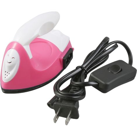 Mini fer à repasser électrique portable, idéal pour les voyages, repassage rapide, prise américaine. (1/5)