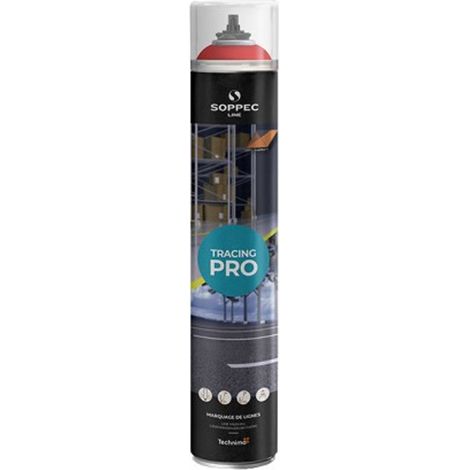 Soppec TRACING® PRO pintura de marcaje roja 750 ml