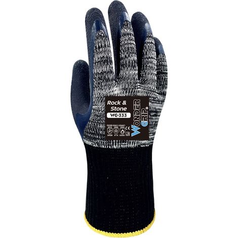 Gant thermique résistant aux coupures WONDER GRIP ROCK & STONE WG-333 Latex Nylon 10/XL (1/5)