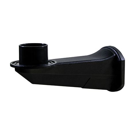 BRACCIO X LAMPIONE GLOBO ABS NERO L.CM 22,5