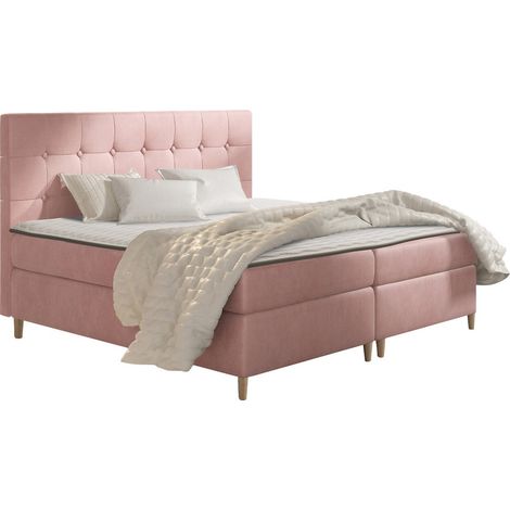 Cama continental Caseus, Magic Velvet 2257, Doble, Continental, 140x200, Tapiz, Somieres, 142x208x115cm