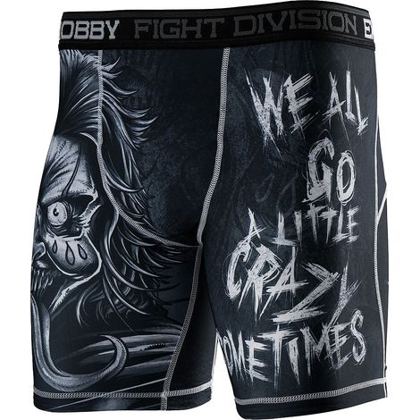 Vale Tudo Pantaloncini Psycho Clown da uomo M Neri
