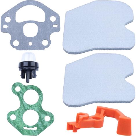 Levier de commutation kit filtre à air pour McCulloch CS340 CS380 pour tronçonneuse ampoule d'amorçage, levier de commande, joint de carburateur, filtre à air, ampoule d'amorçage (1/5)