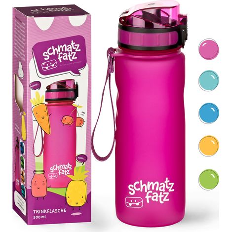 schmatzfatz Trinkflasche Sportflasche 500 ml 24 cm Tritan (1/5)